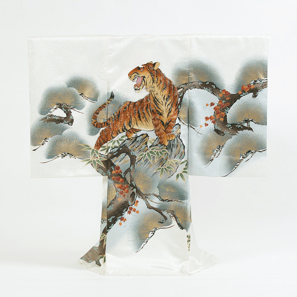 No6 白地に虎 | 着物レンタルまつうら（貸衣装・貸衣裳）：名古屋市北区