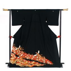 ht-No5　ひとえの留袖　鳳凰