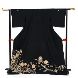 ht-No8　ひとえの留袖（ゆったりサイズ）菱花