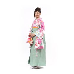 kf-104 水色×ピンクに桜