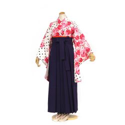 kf-136 白地にバラ