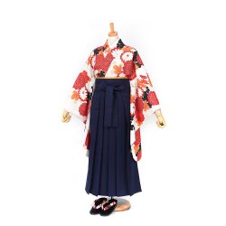 kf-2　オレンジ花柄