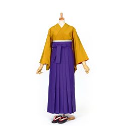 金茶色無地きもの