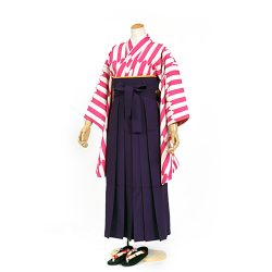 kf-164 ピンク地シンプル矢羽