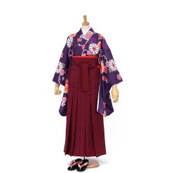 kf-213 紫地に万葉菊