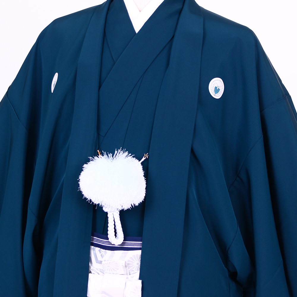 鉄紺色紋付 羽織袴セット | 着物レンタルまつうら（貸衣装・貸衣裳
