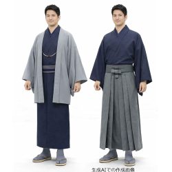 AS-48　男着物・羽織　or　着物・ 袴セット