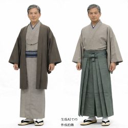 AS-24　男着物・羽織　or　着物・ 袴セット